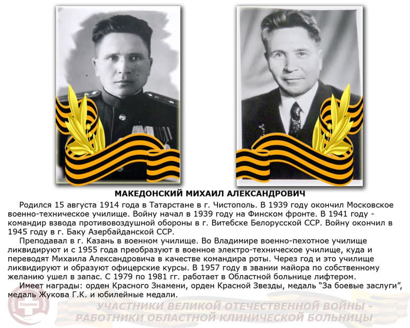 Ветераны Великой Отечественной войны - работники ОКБ